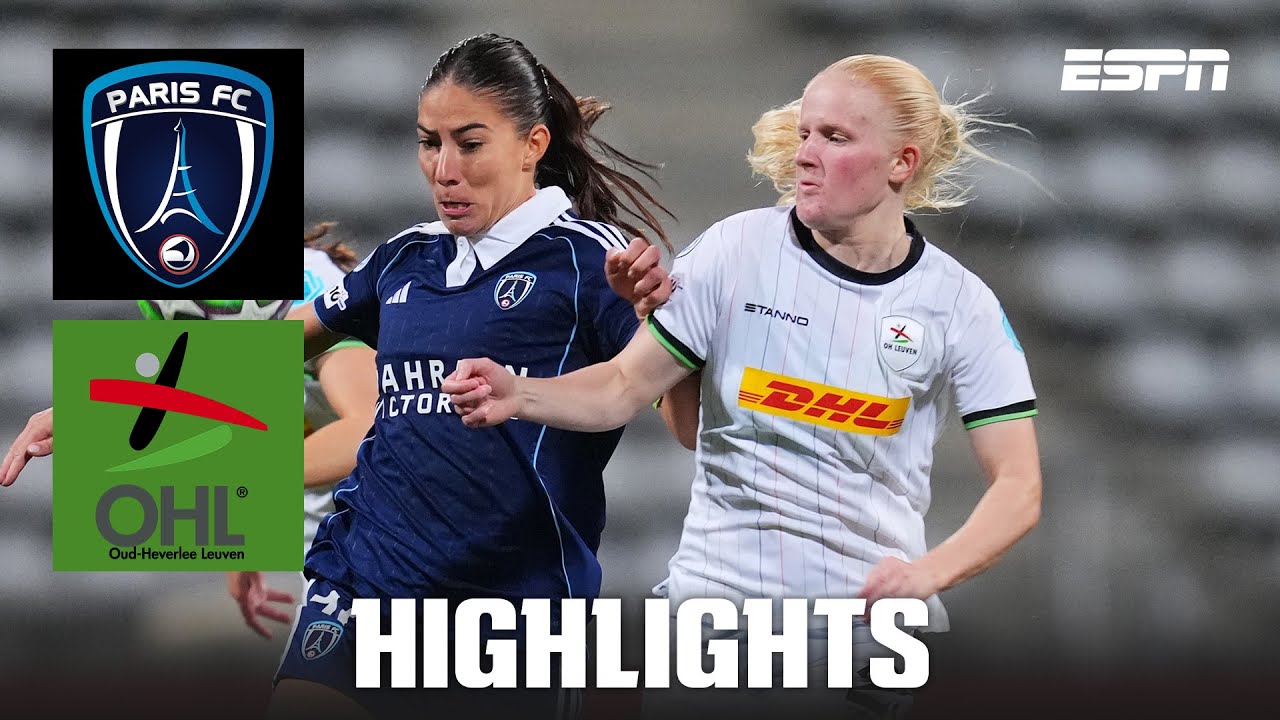 OH Leuven stage comeback vs. Paris FC | UEFA Women&rsquo;s Champions League Highlights