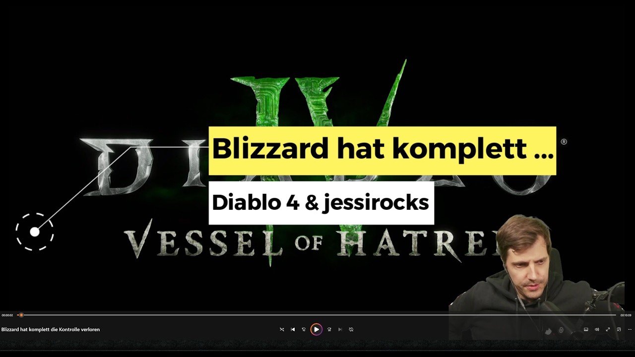 Blizzard hat komplett die Kontrolle verloren (Diablo 4 & jessirocks)