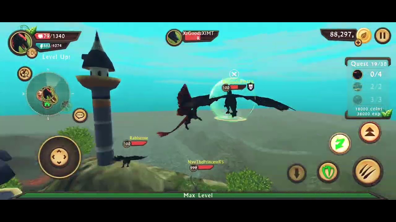 (Dragon Sim) Devious vs XzGoodzXIMTR - PvP