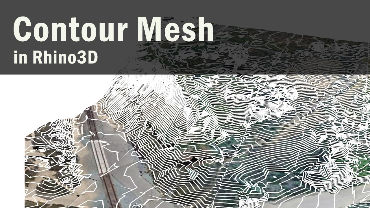 Contour Mesh in Rhino3D