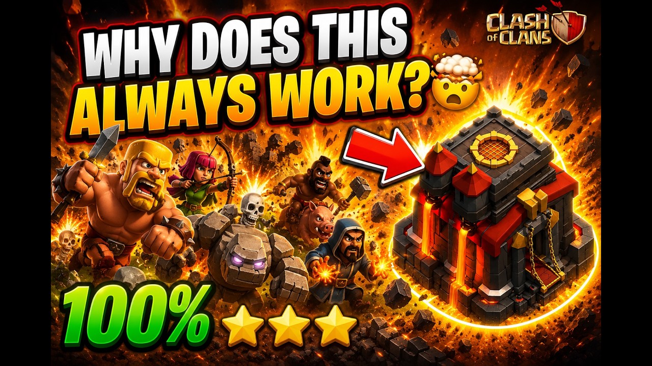 Every TH10 Player Needs This Ground Attack! ⚔️ | Best 3 Star Strategy