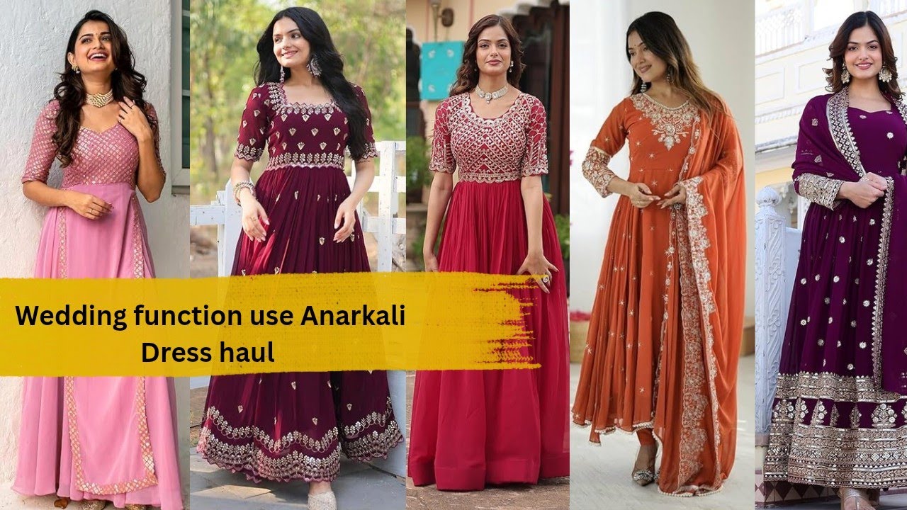 Wedding Function Anarkali Dress Haul 💃 | Stunning Ethnic Looks 2026 | Budget to Premium | Outfit 