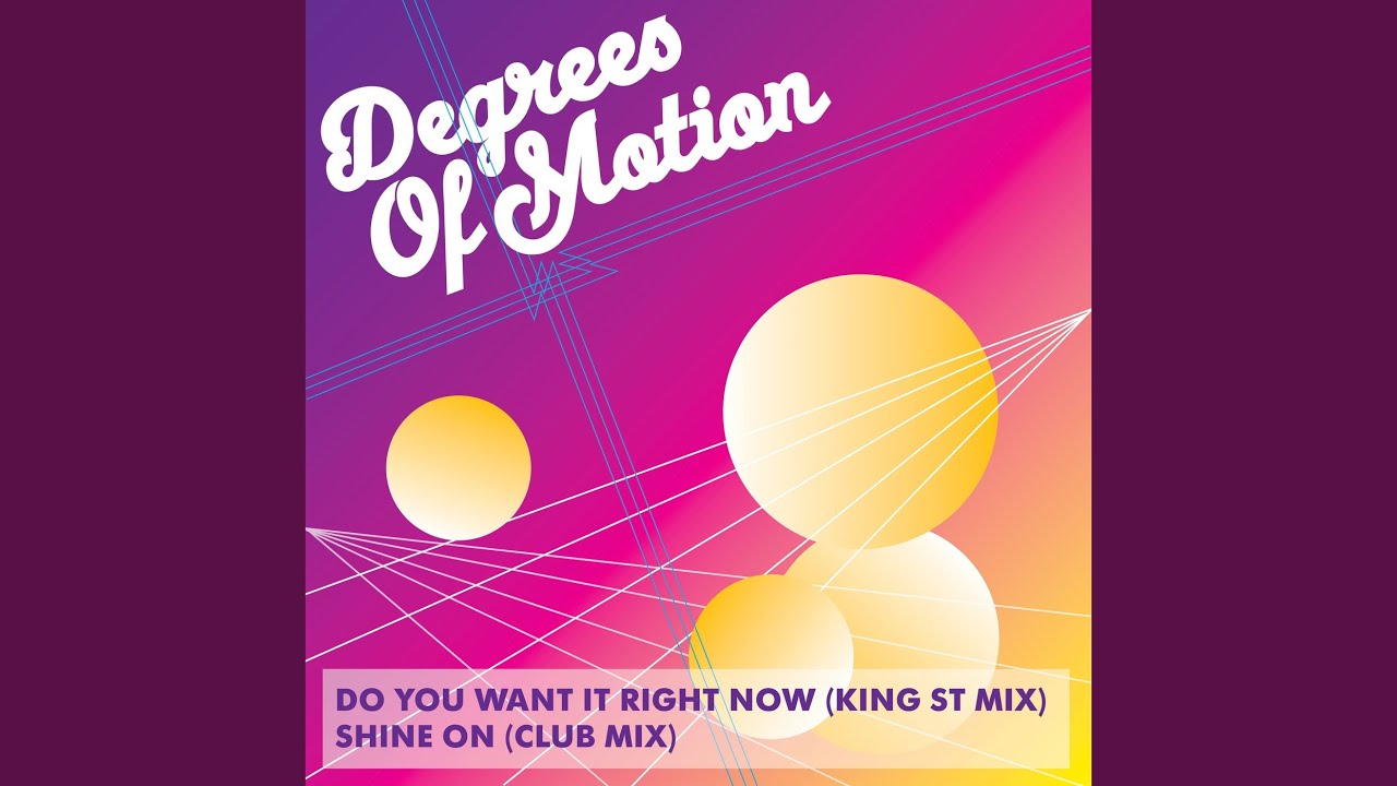 Do You Want It Right Now (King Street Mix)