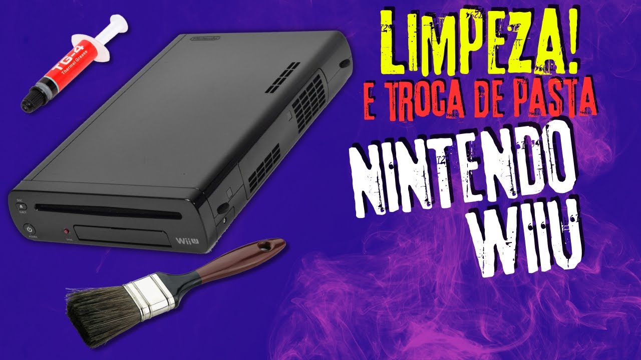 LIMPEZA NINTENDO WIIU