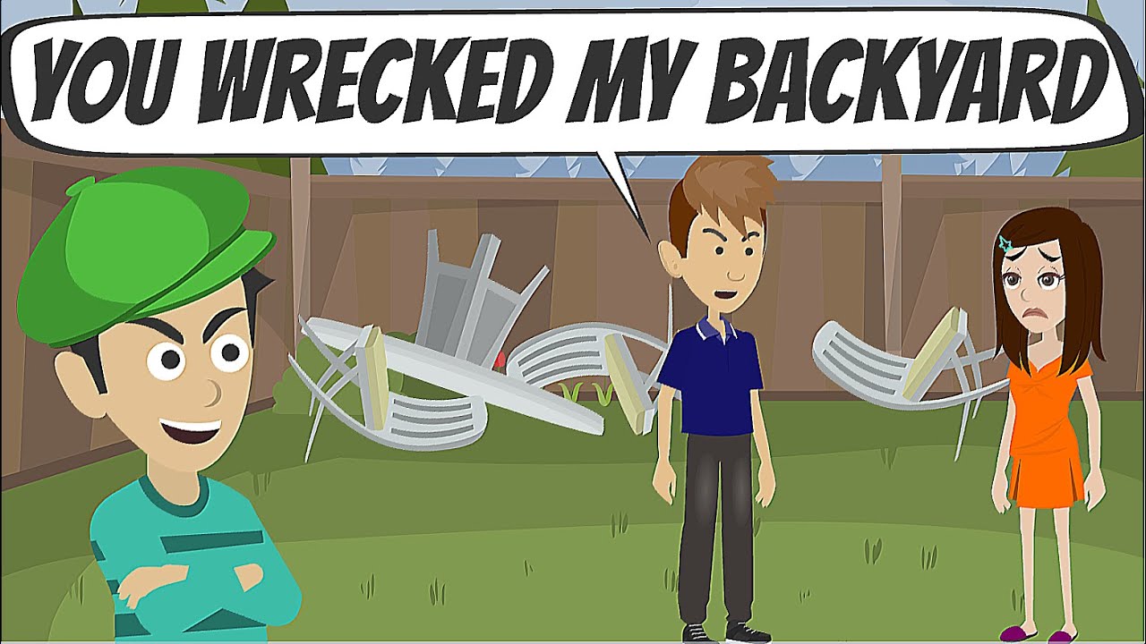 Chris Gets Luna Blamed for Wrecking Alex Frey's Backyard / Grounded