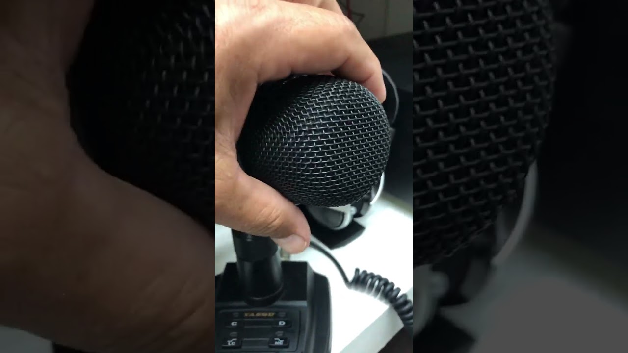 Yaesu M-100 Dual Element Desk Microphones M-100