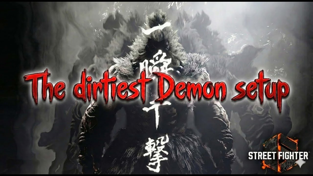 The dirtiest Raging Demon setup Year3【STREET FIGHTER 6】