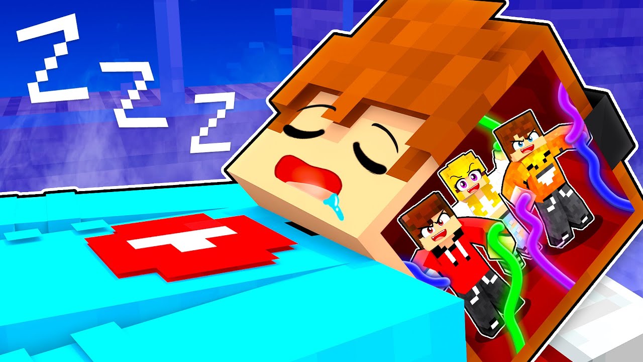 Себек, Пати и СмайлСлоу УПРАВЛЯЙТЕ АЛЕКОМ, ПОКА ОН СПИТ в Minecraft!