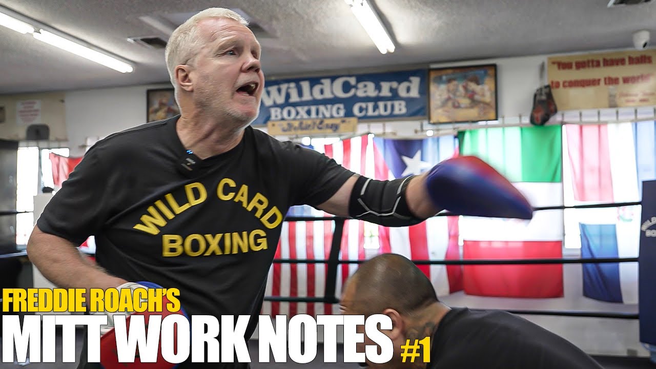 Freddie Roach's Mitt Work Notes #1