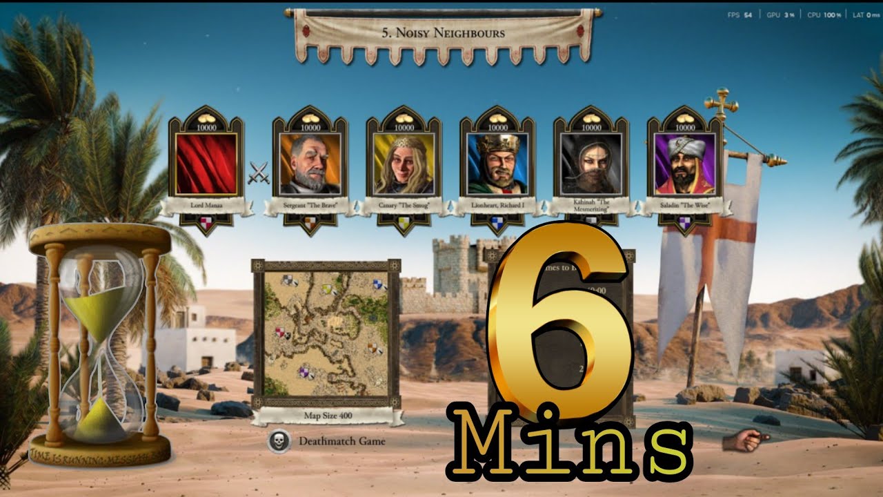 Шумные соседи – След кобры (DLC MSN 5) | Stronghold Crusader Definitive Edition
