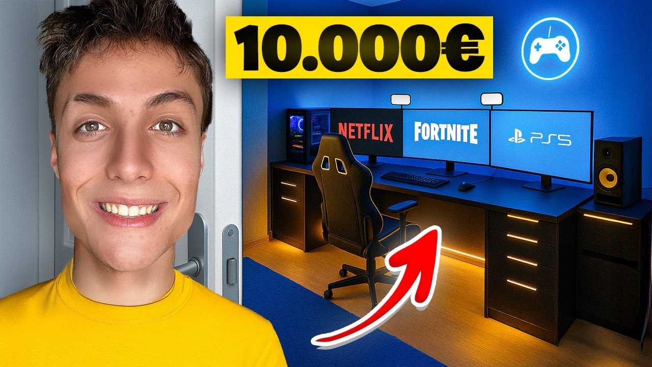 TOUR delle POSTAZIONI da GAMING! *10.000€*