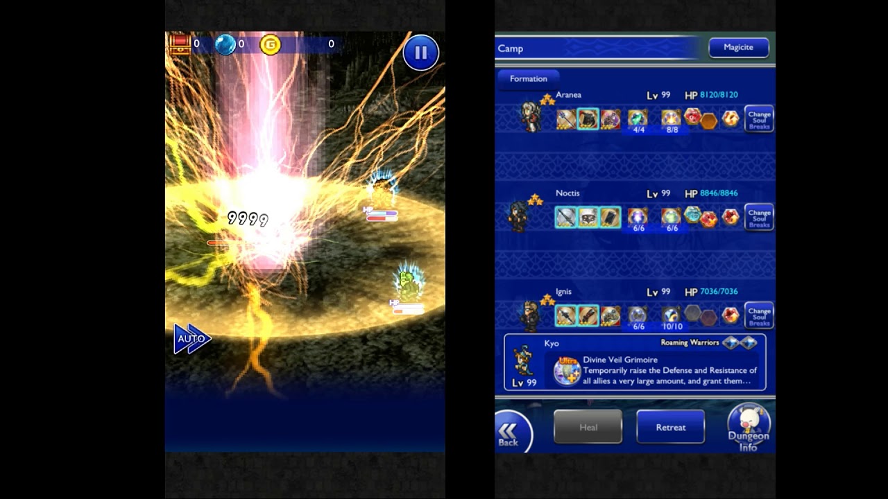 FFRK Dragoon Challenge 251 - Serpentine Daemon (Ultimate ++)