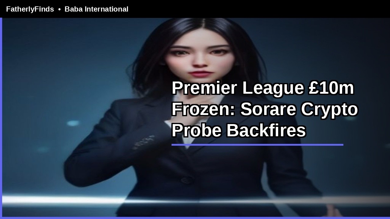 Premier League &pound;10m Frozen: Sorare Crypto Probe Backfires
