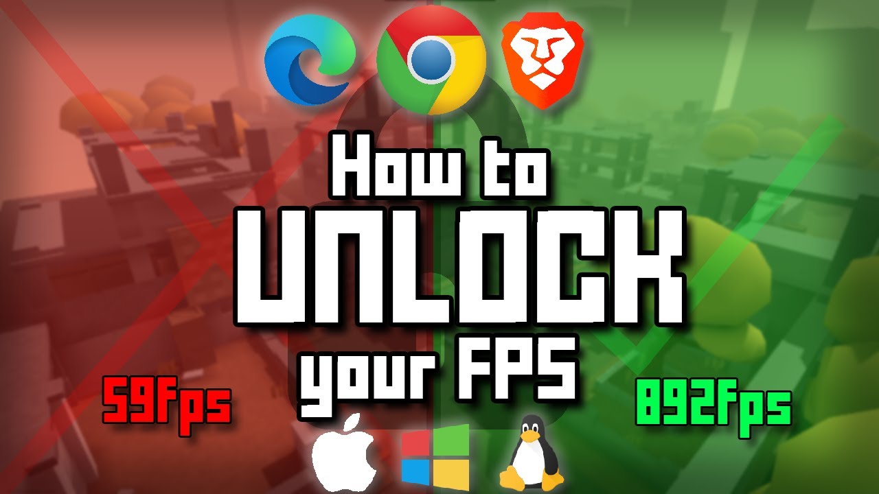 How to UNLOCK your FPS on ANY BROWSER (Windows, Mac, Linux)
