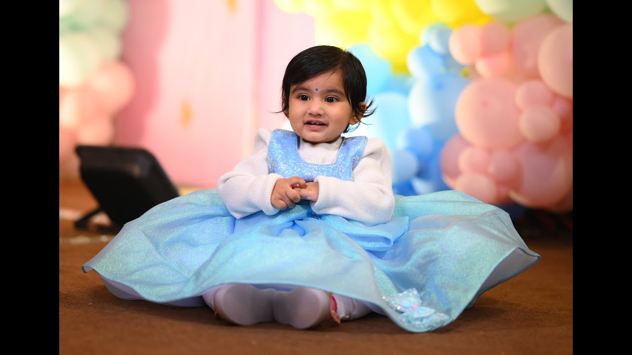 Siya Saxena first birthday full video Dec 25 Tivoli Noida