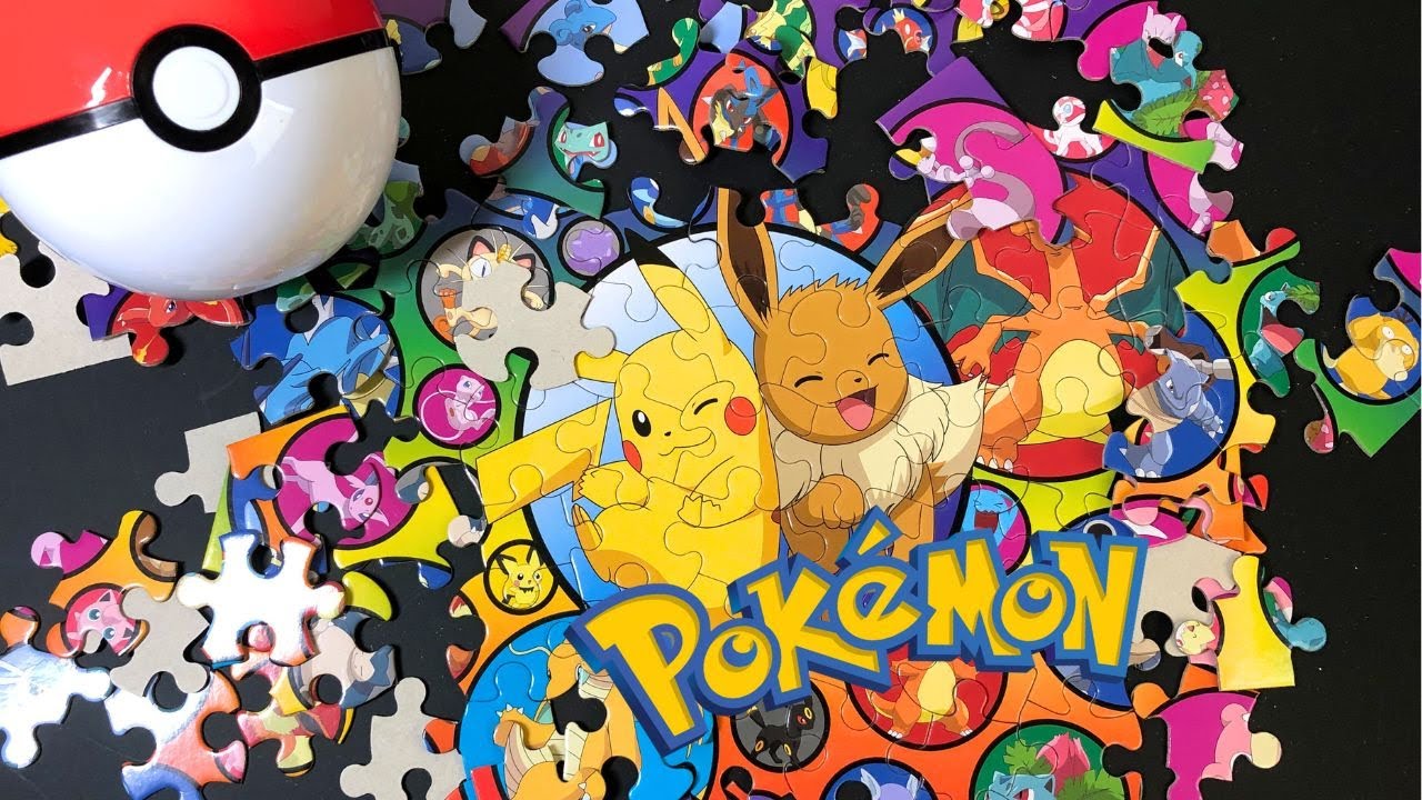 Let's do a 100-piece Pok&eacute;mon puzzle #pokemon #puzzle