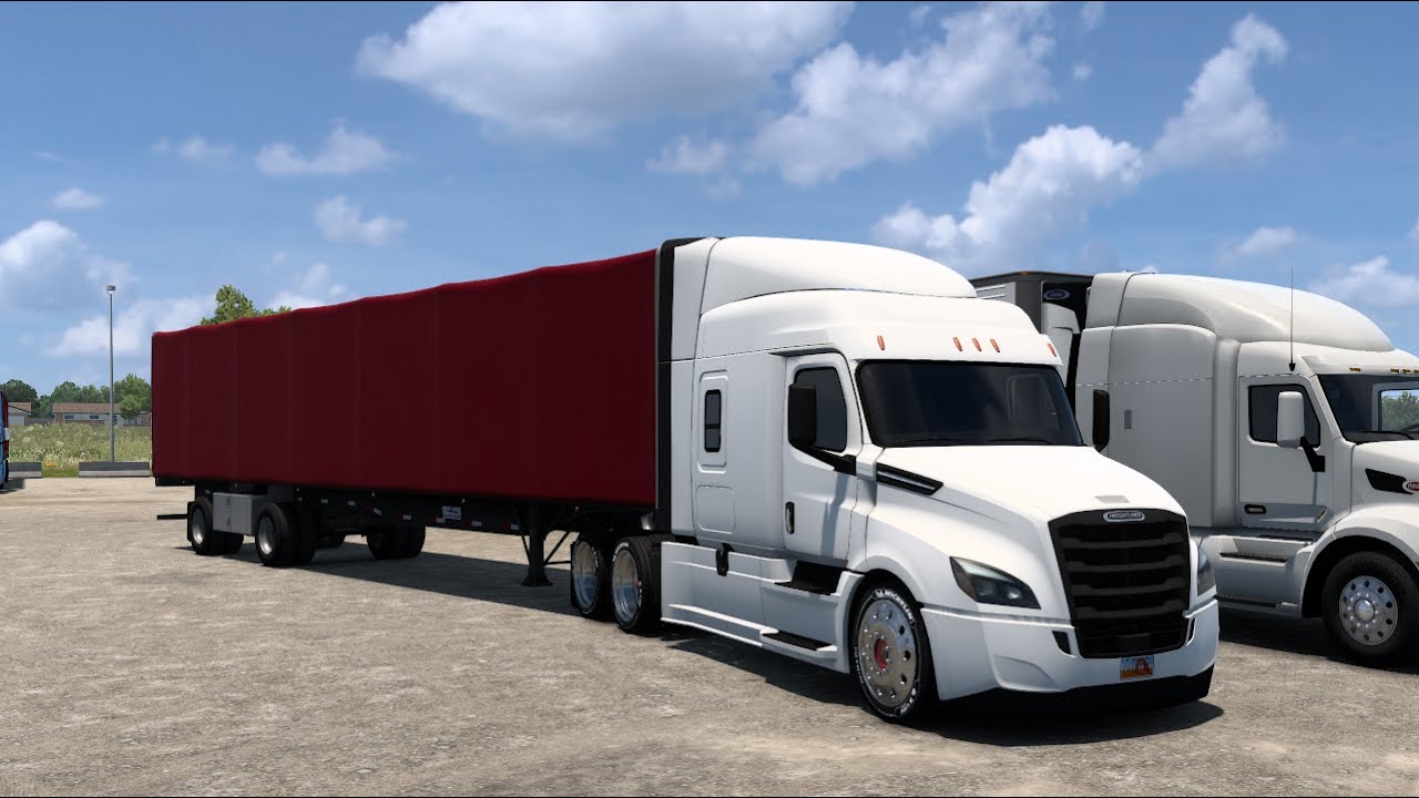 American Truck Simulator / Company Driver Day 4 / Let's Play