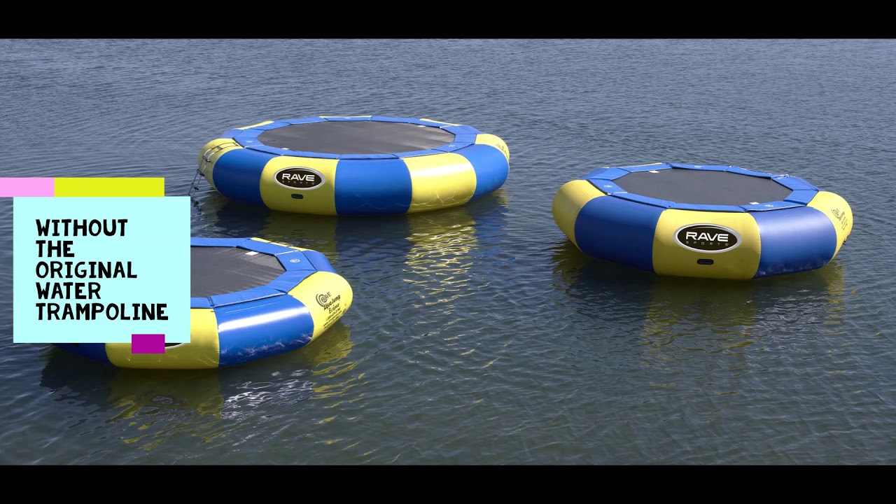 RAVE Sports Aqua Jump Eclipse Water Trampolines