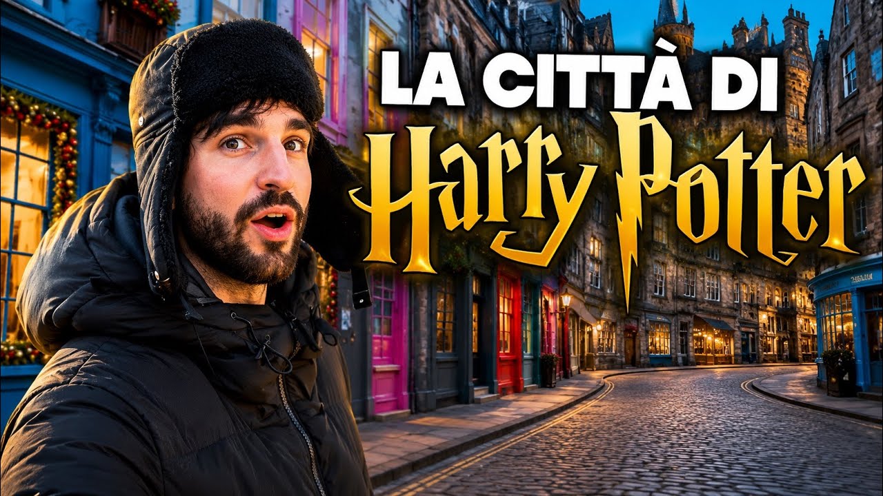 VIAGGIO ad EDIMBURGO Scozia 🏴󠁧󠁢󠁳󠁣󠁴󠁿 La città di HARRY POTTER