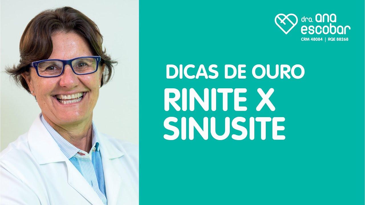 Como detectar se a crian&ccedil;a tem rinite ou sinusite?