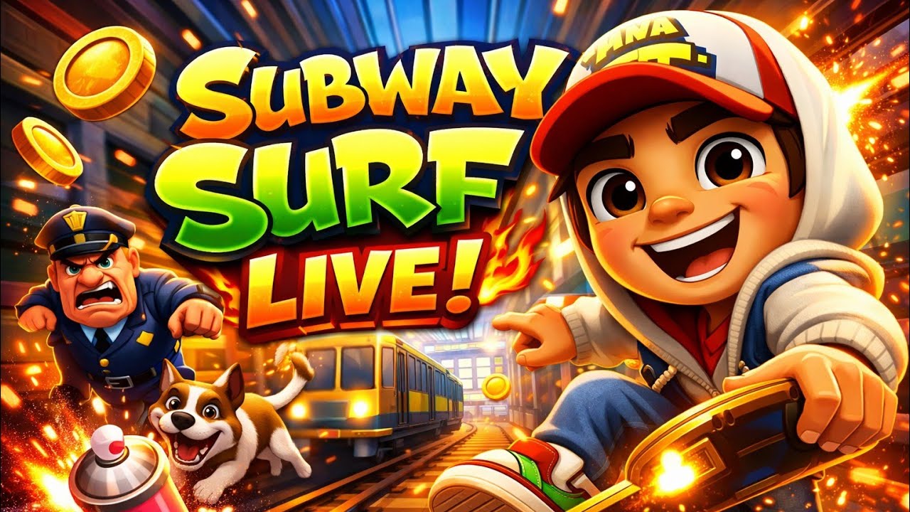 subway surf is live 🔥🔥