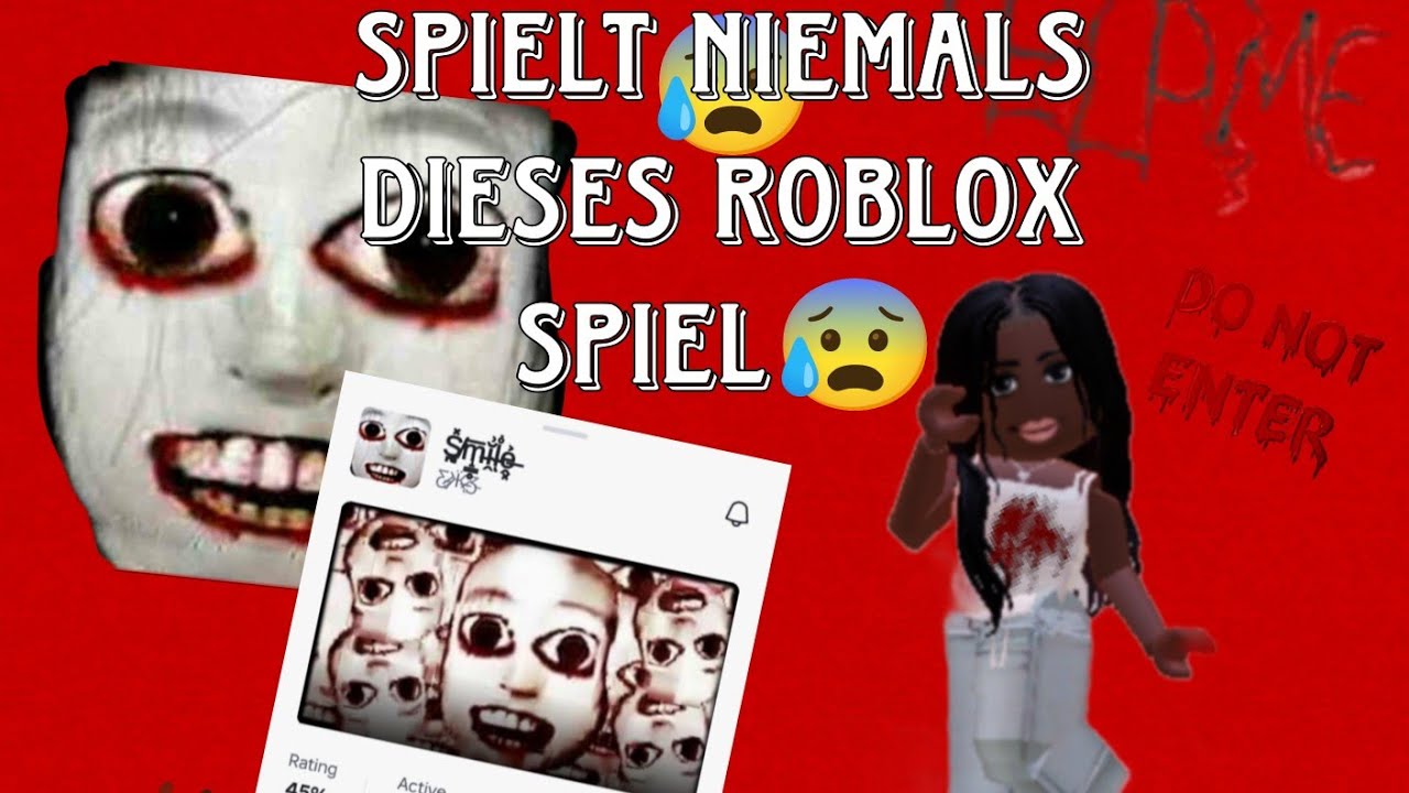 Spielt niemals dieses Roblox Spiel!!!😰 