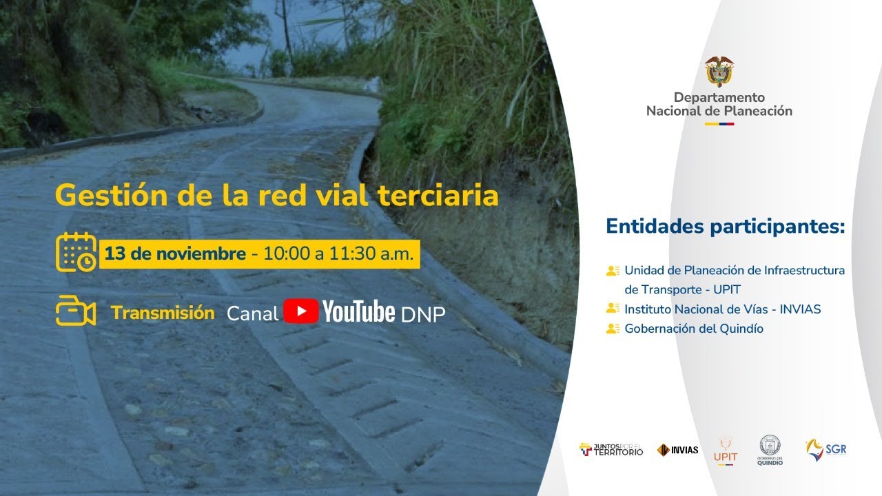Gestión de la red vial terciaria