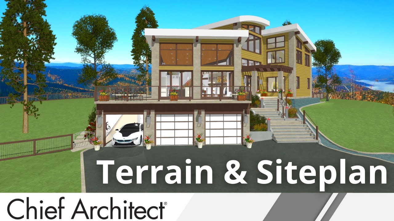 Breckenridge Design Project - Terrain and Siteplan