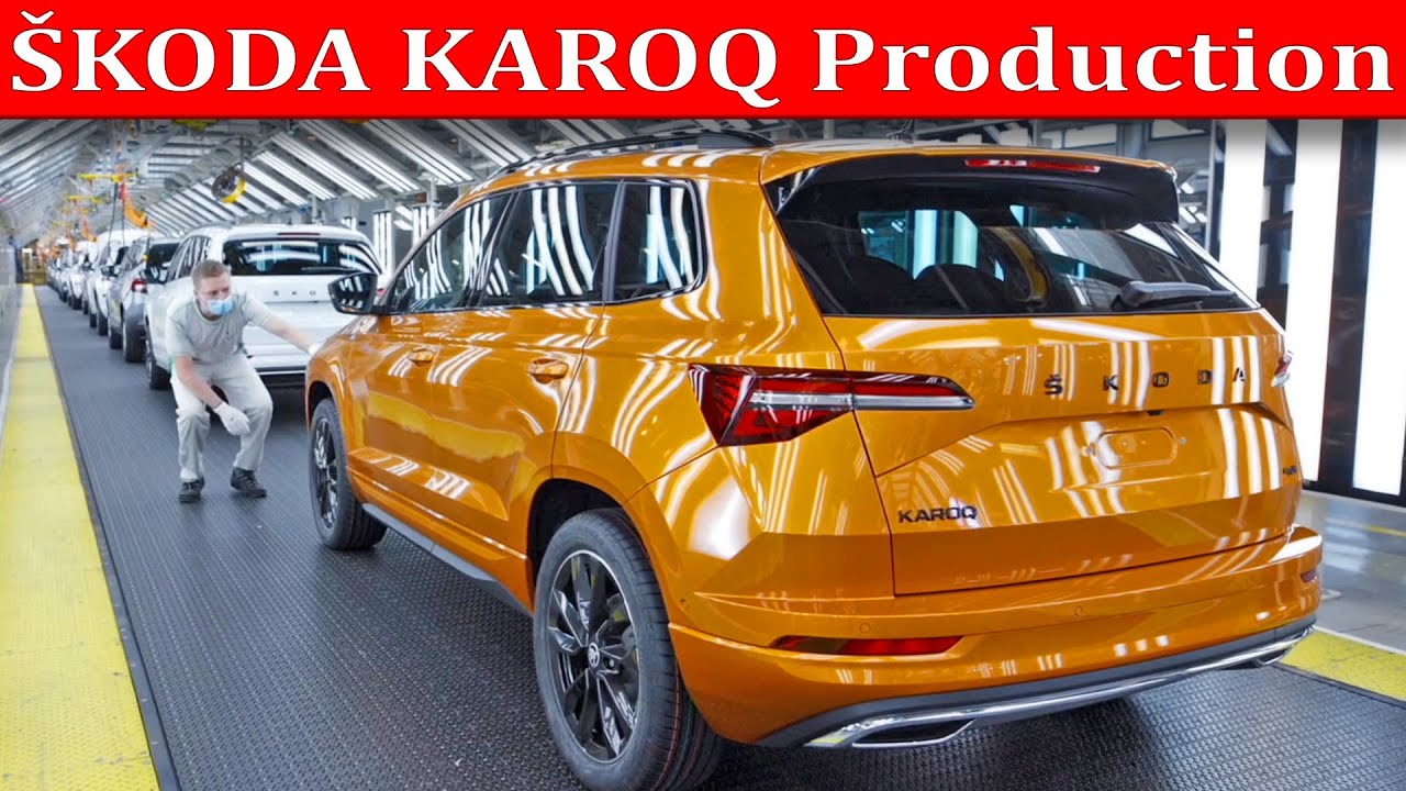 ŠKODA KAROQ Production at the Kvasiny plant CZ