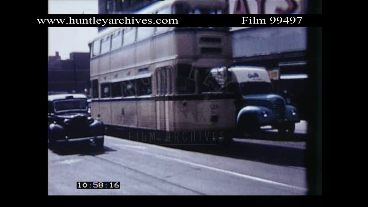Superb footage of Sheffield in 1960.  Archive film 99497