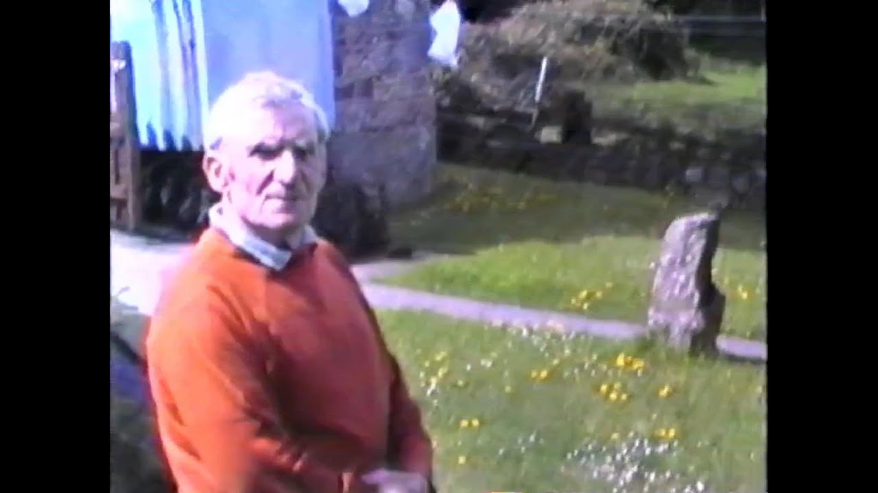 Visiting Clive in Llanmadoc 1988