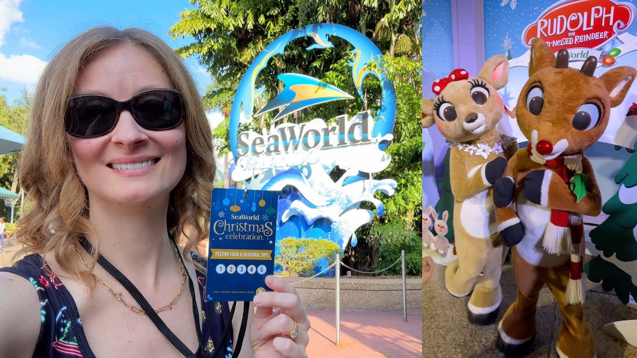 SeaWorld Christmas Celebration 🎄 BEST Food & Drink Festival in ORLANDO