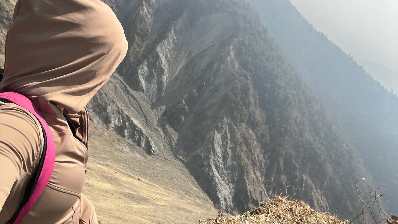2026- Landslide diverted the hiking Route of Bhadraj