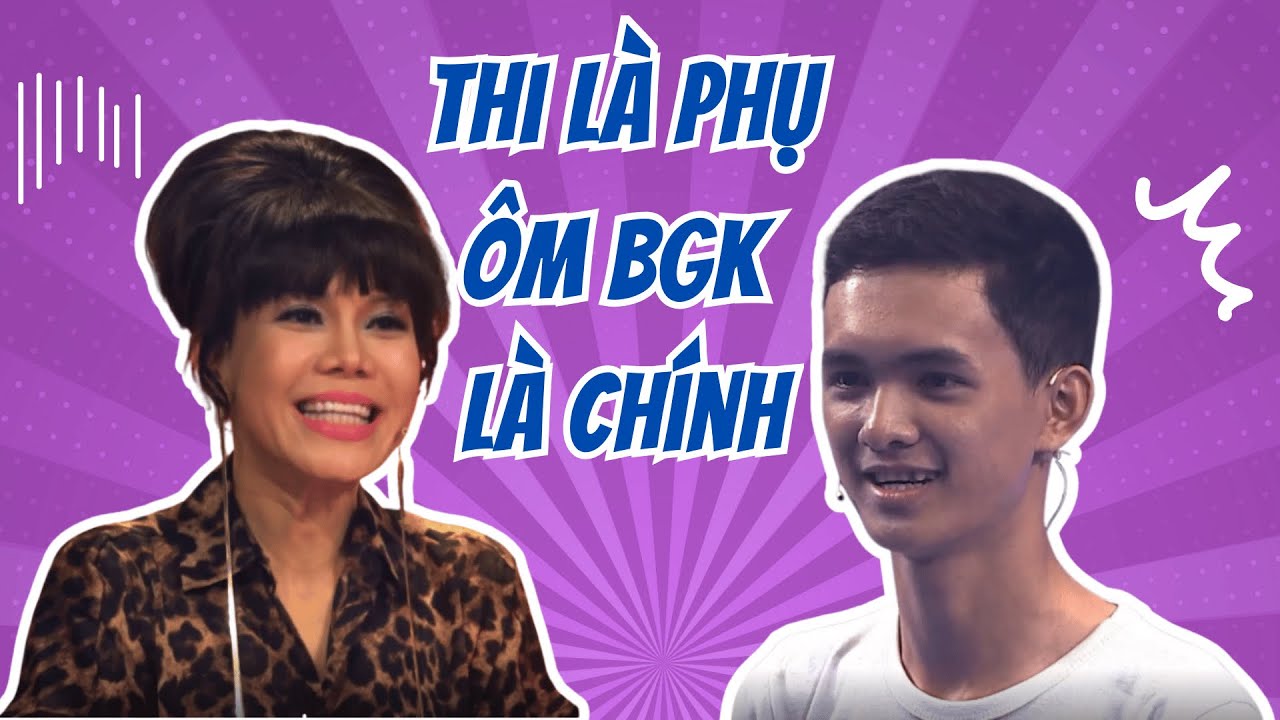 Chỉ cần ôm giám khảo Việt Hương là 
