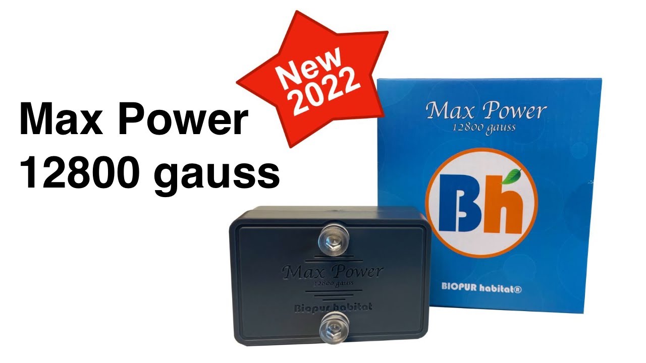 Aimant anti calcaire magnétique Max Power 12800 gauss