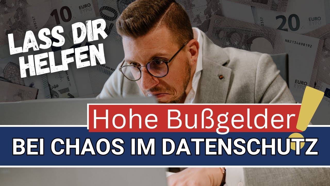 Keine Pflicht zum Datenschutzbeauftragten - Du haftest trotzdem - Wie geht es richtig?