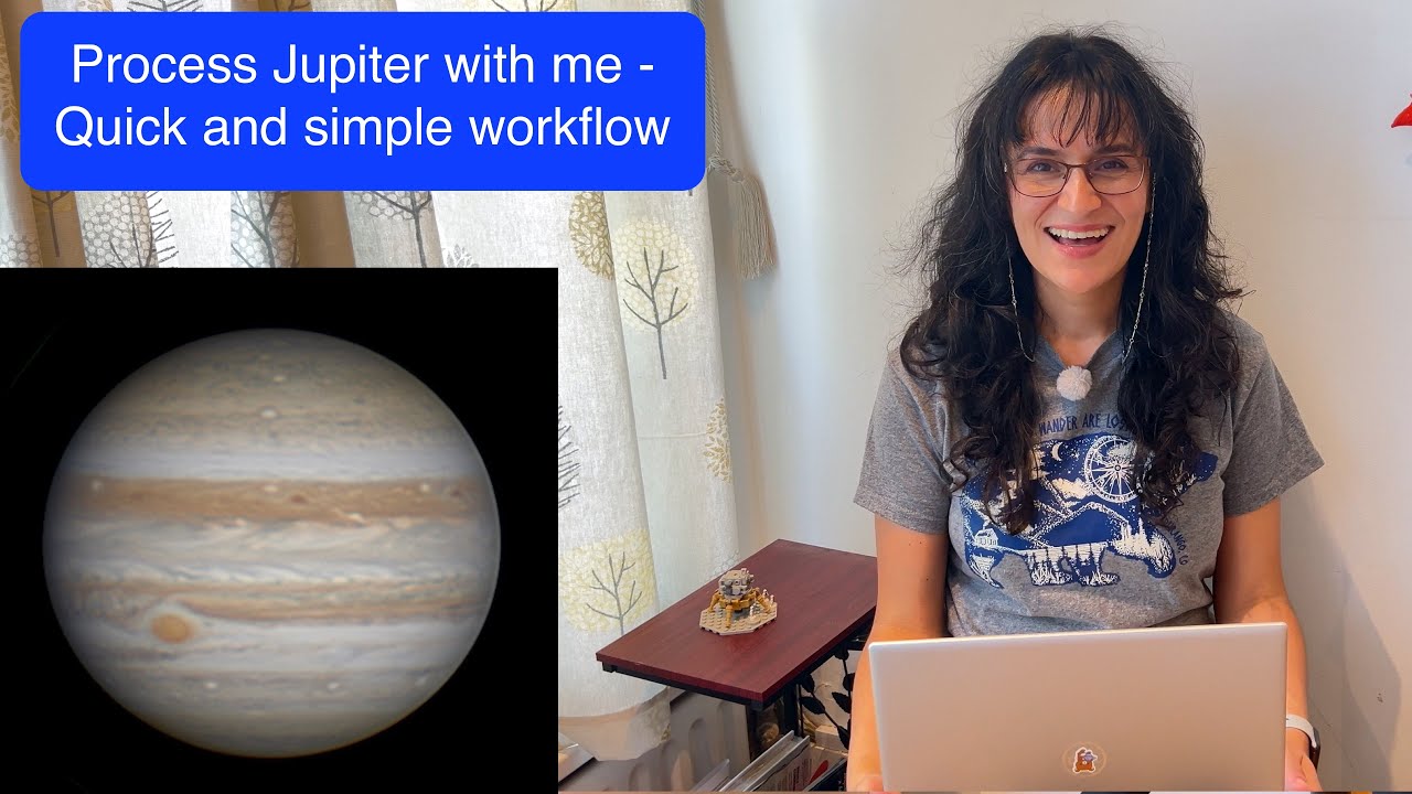 Processing Jupiter in Autostakkert, Registax, and WinJupos: a quick and simple workflow