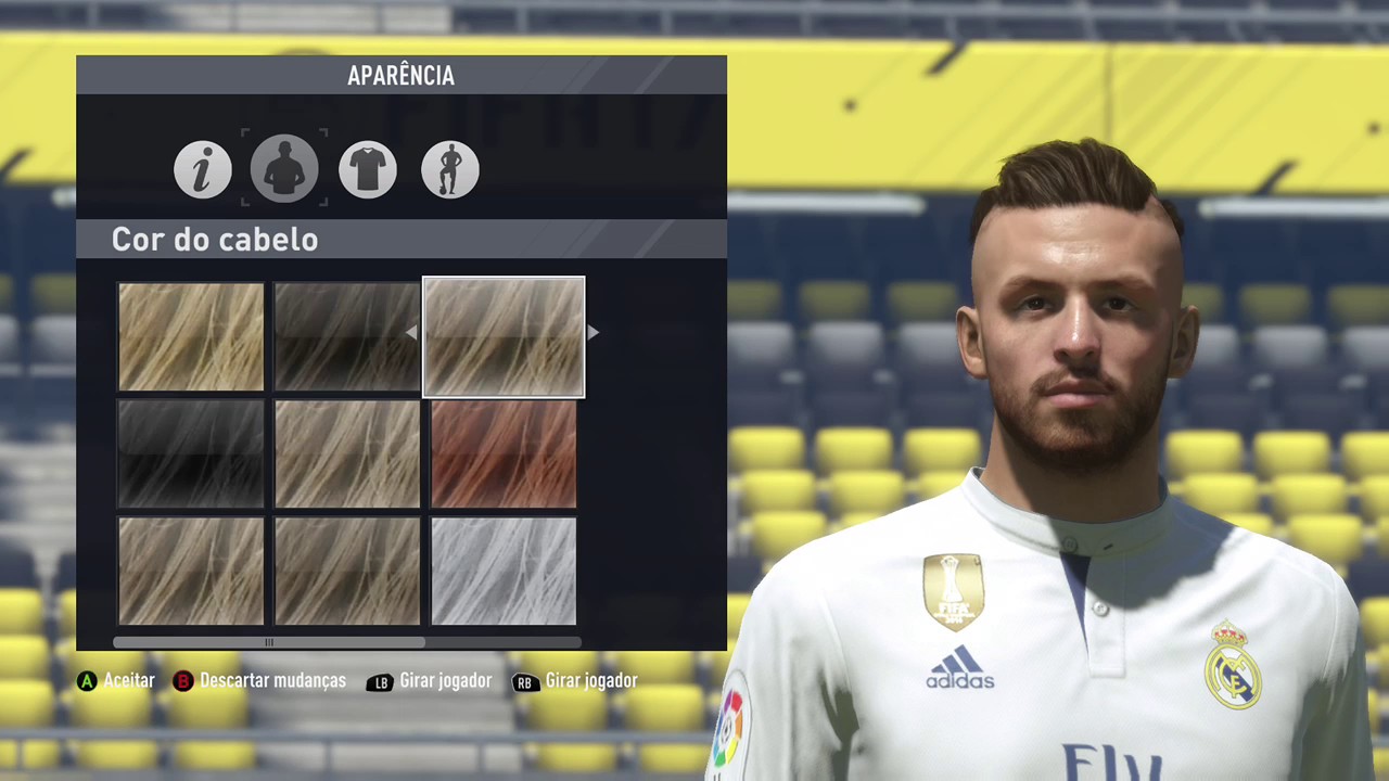 TUTORIAL FIFA 17 - Face Sergio Ramos (Real Madrid/Espanha)