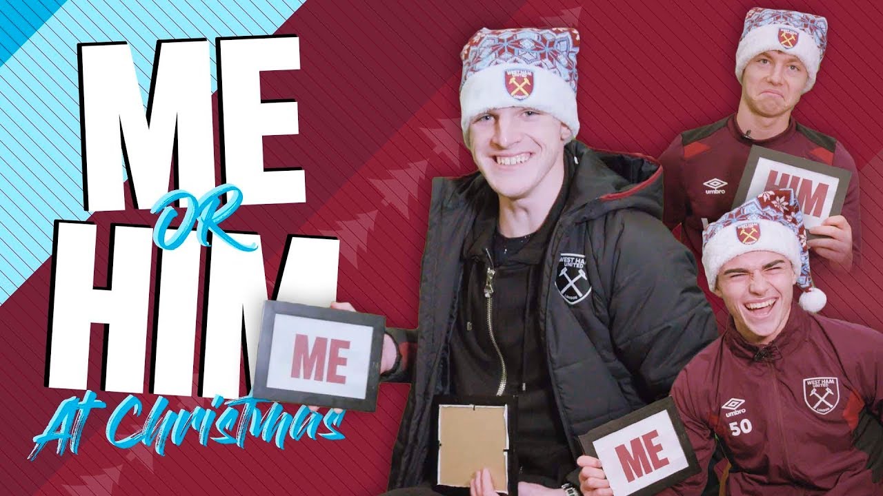 ME OR HIM: DECLAN RICE CAN DANCE?! 😂