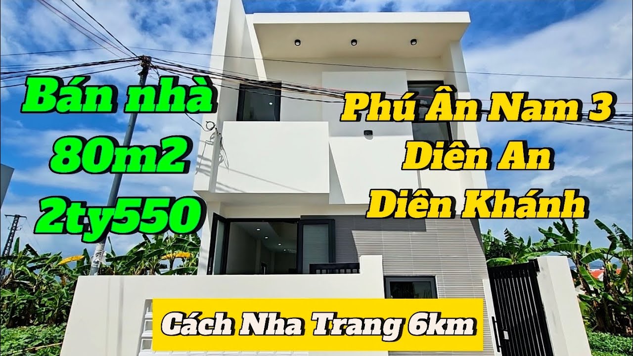 Bán nhà cách Nha Trang 6km tầm Diện tích này mà chỉ có giá 2ty550 ( Quá tốt nha AC ) Gọi ngay 