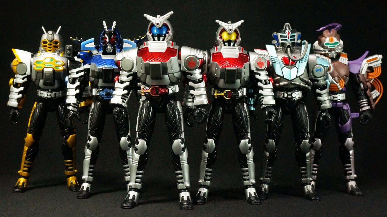 開封！仮面ライダーカブト C.O.R. キャストオフライダー パート1 Opened! Kamen Rider Kabuto cast off Rider part 1
