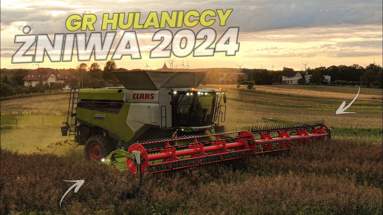 ✩ 🇵🇱 ŻNIWA 2O24 w GR HULANICCY ✩ Claas Lexion 8900 & 770 ✩
