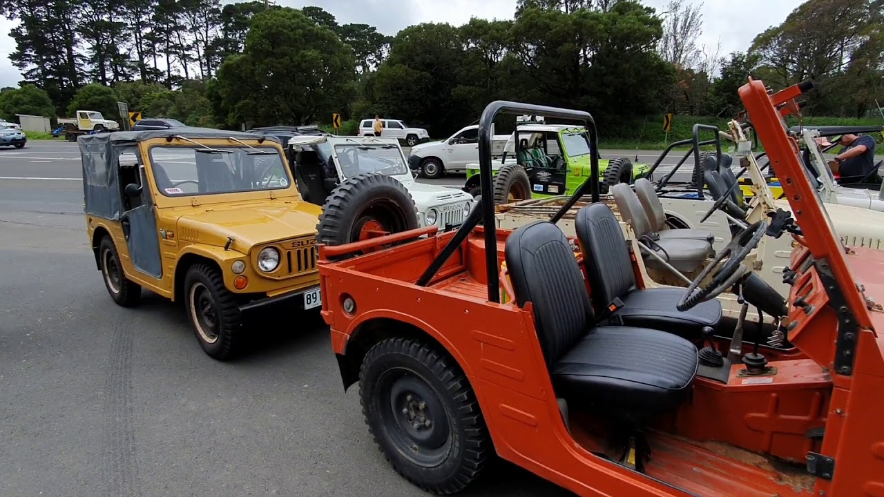 Suzuki LJ50 50th anniversary cruise. wollongong to berry.