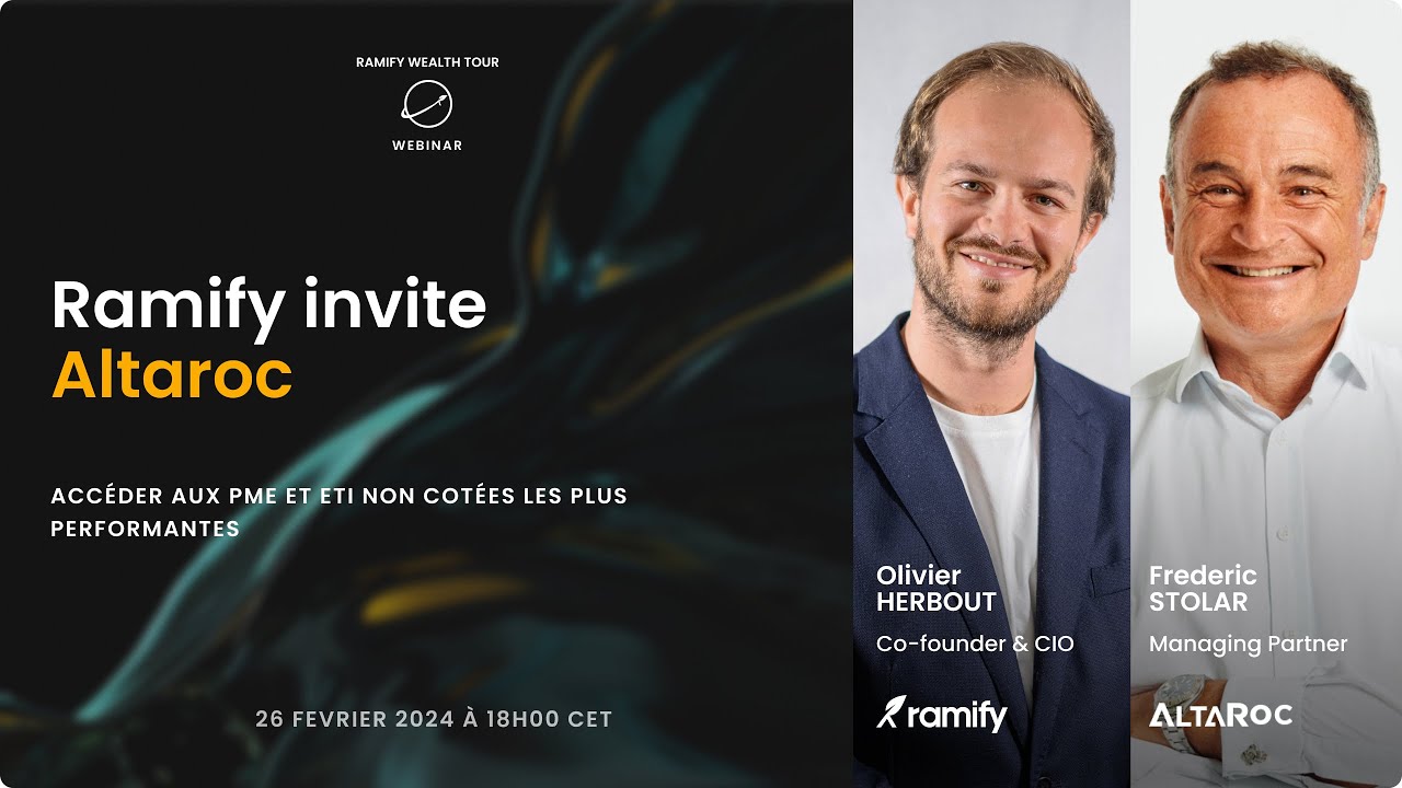 Ramify invite Altaroc - Accéder aux PME et ETI non cotées les plus performantes