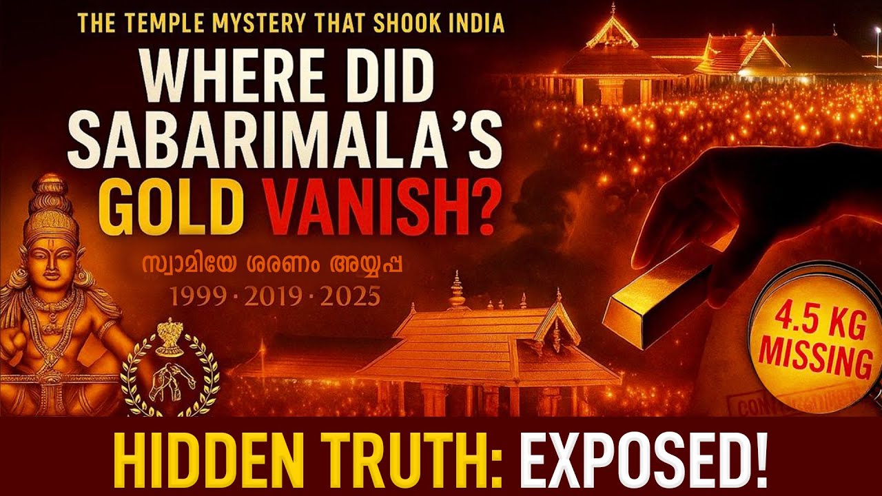 4.5 KG Missing Gold | How Sabarimala's Faith Was Stolen
