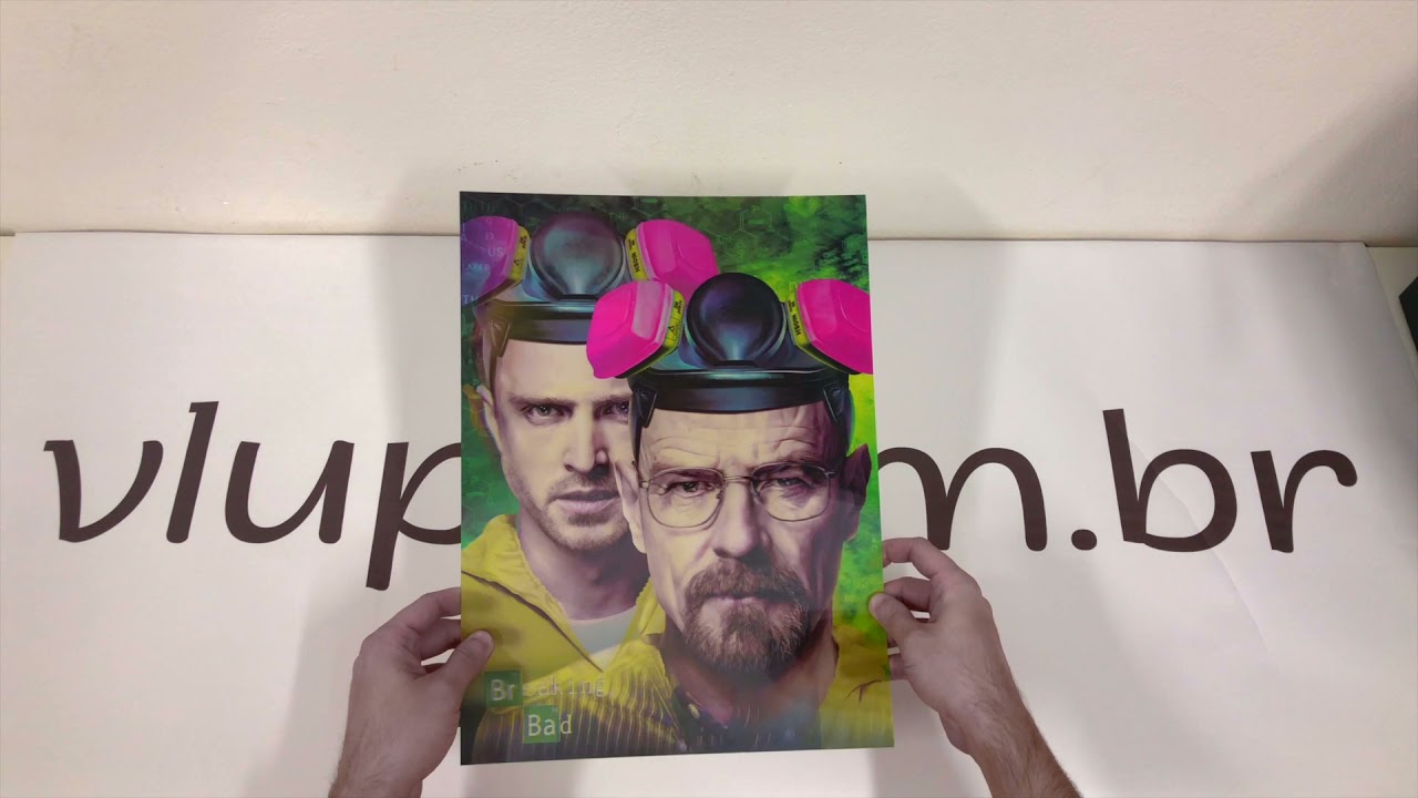 Quadro vlup 3D - Breaking Bad