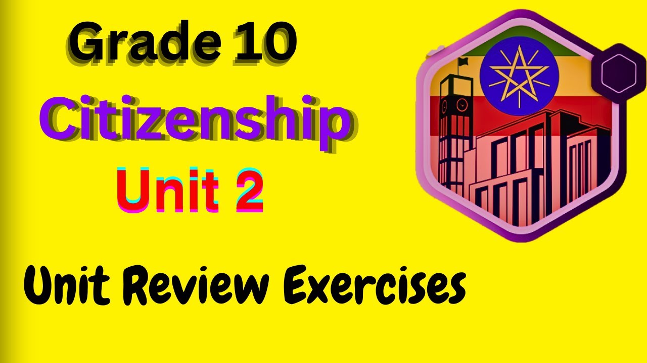 Unit 2 review exercises Answer