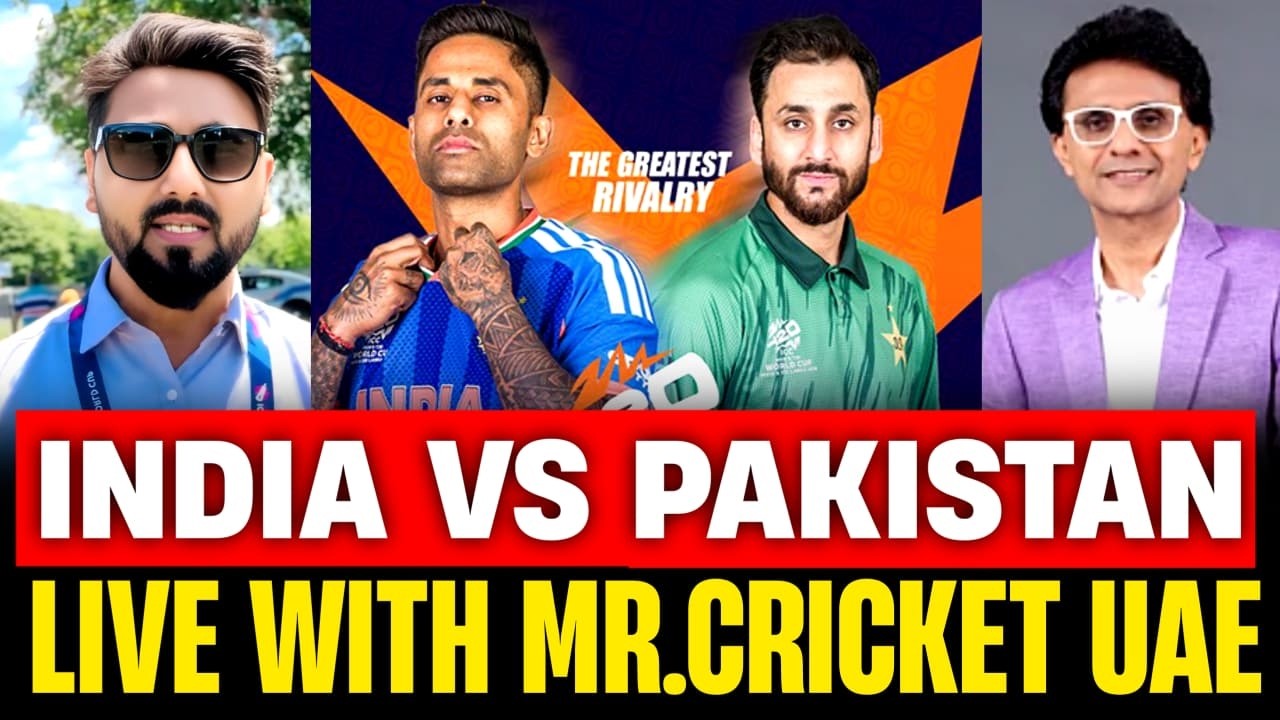 LIVE WITH MR CRICKET UAE ON IND VS PAK MATCH|Playing XI and Combination #pakistan 
