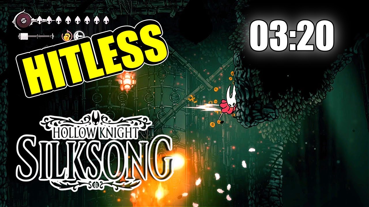 This is the Best Route | Courier's Rasher Wisp Thicket Route No Damage | Hollow Knight: Silksong