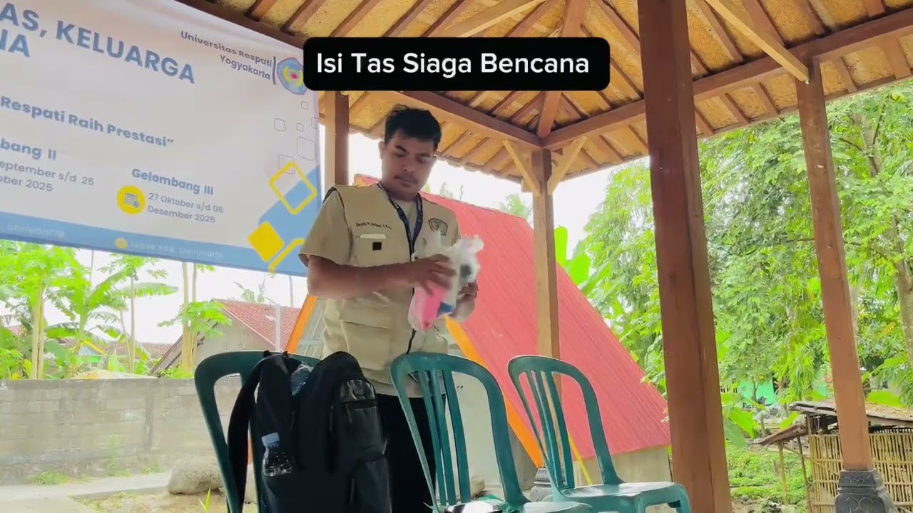 Edukasi Kesiapsiagaan Letusan Gunung Merapi